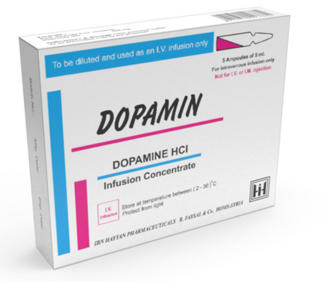 حقن الدوبامين (Dopamine) لعلاج أمراض القلب والشرايين