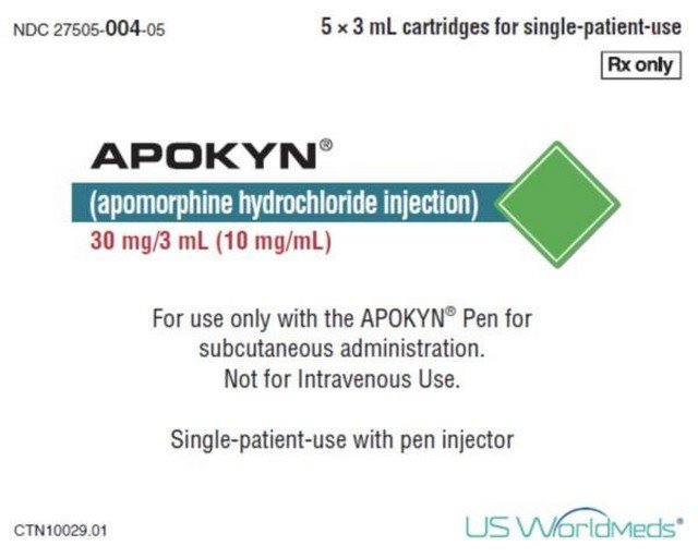 حقن ابوكين (Apokyn) لعلاج مرض الشلل الرعاش