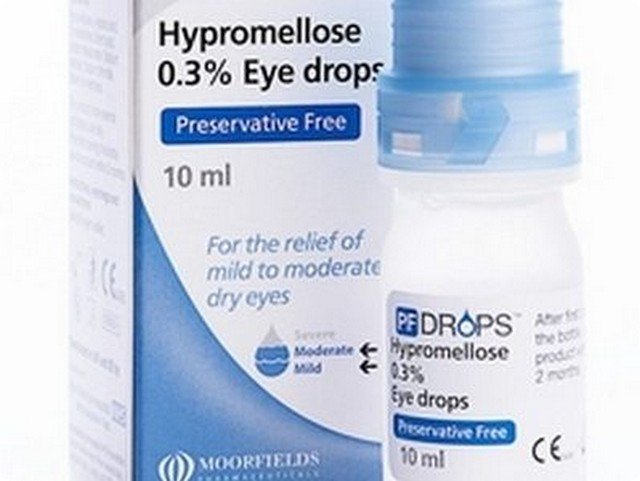 قطرة هيبروميلوز (Hypromellose) لعلاج حالات جفاف العين