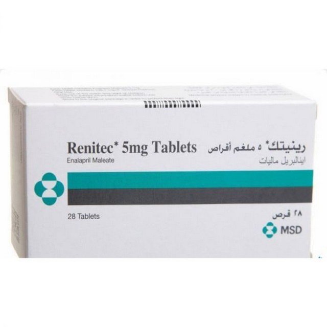 أقراص رينيتك (Renitec) لعلاج ضغط الدم المرتفع